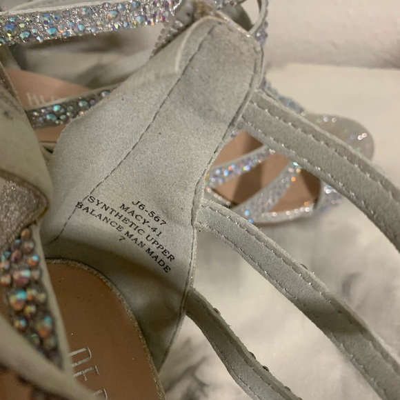 DE Blossom glitter heels women’s 7 - Picture 8 of 9